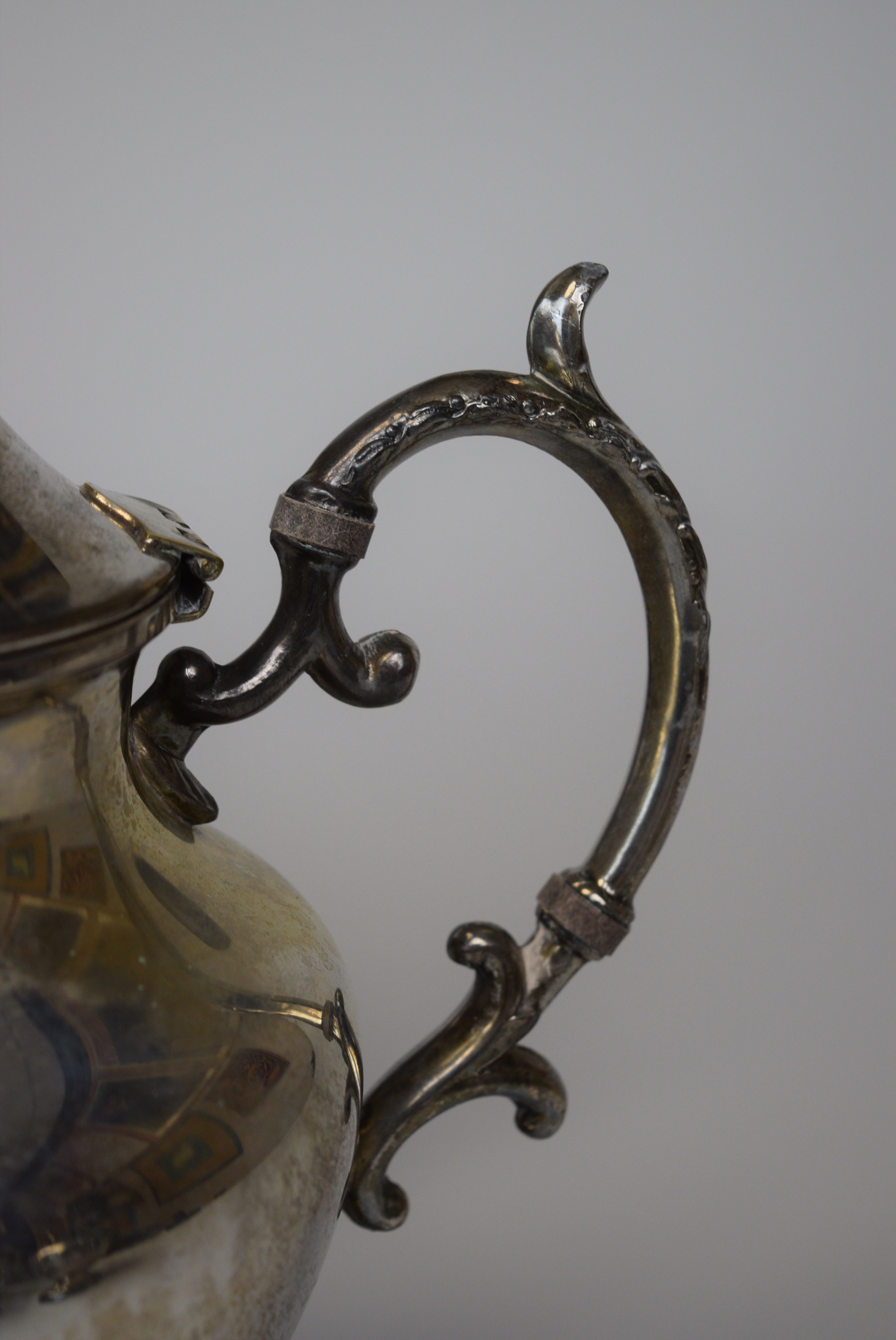 Birmingham Silver Co. Silver Plate Tilting Teaset