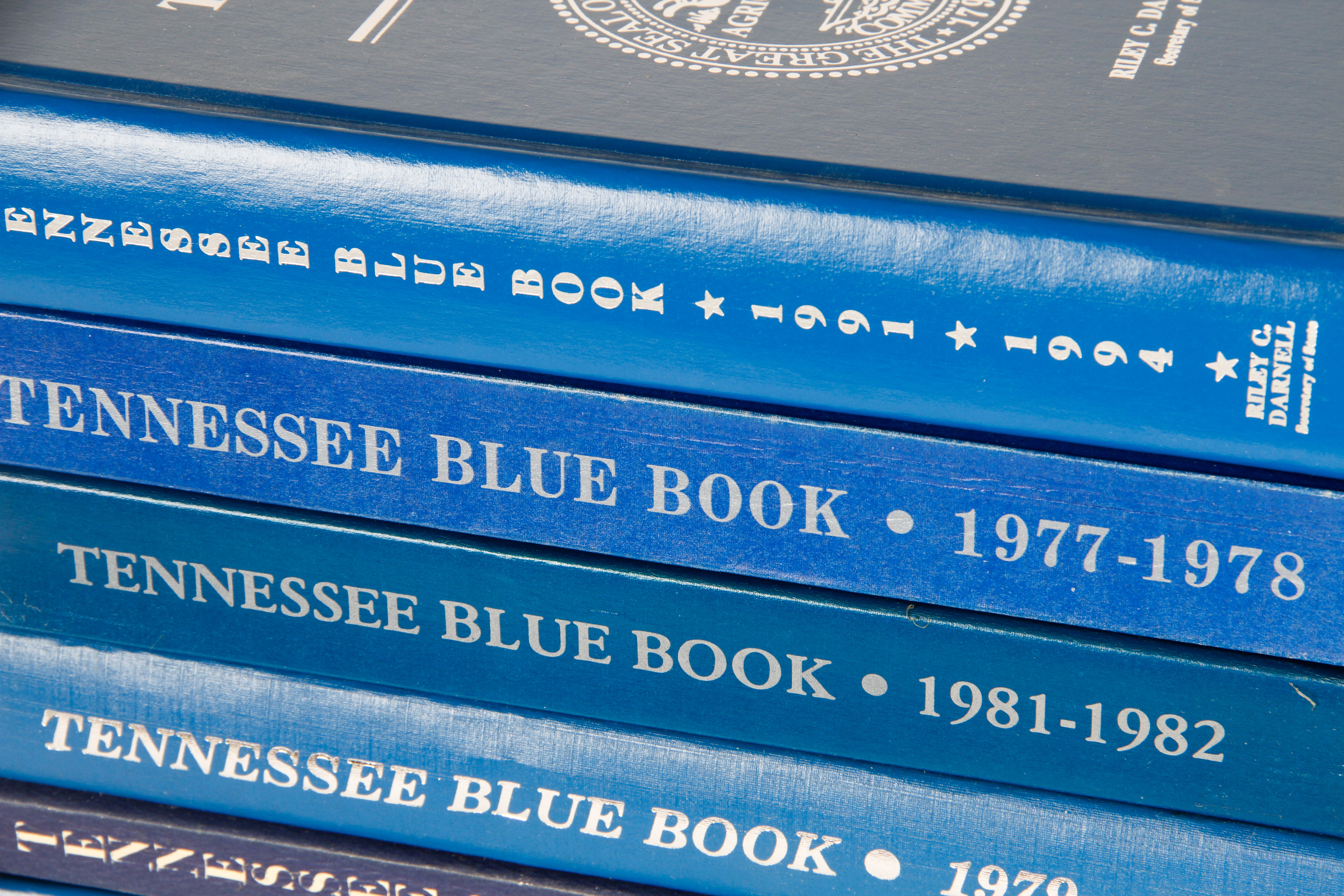 Collection of Vintage Tennessee Blue Books
