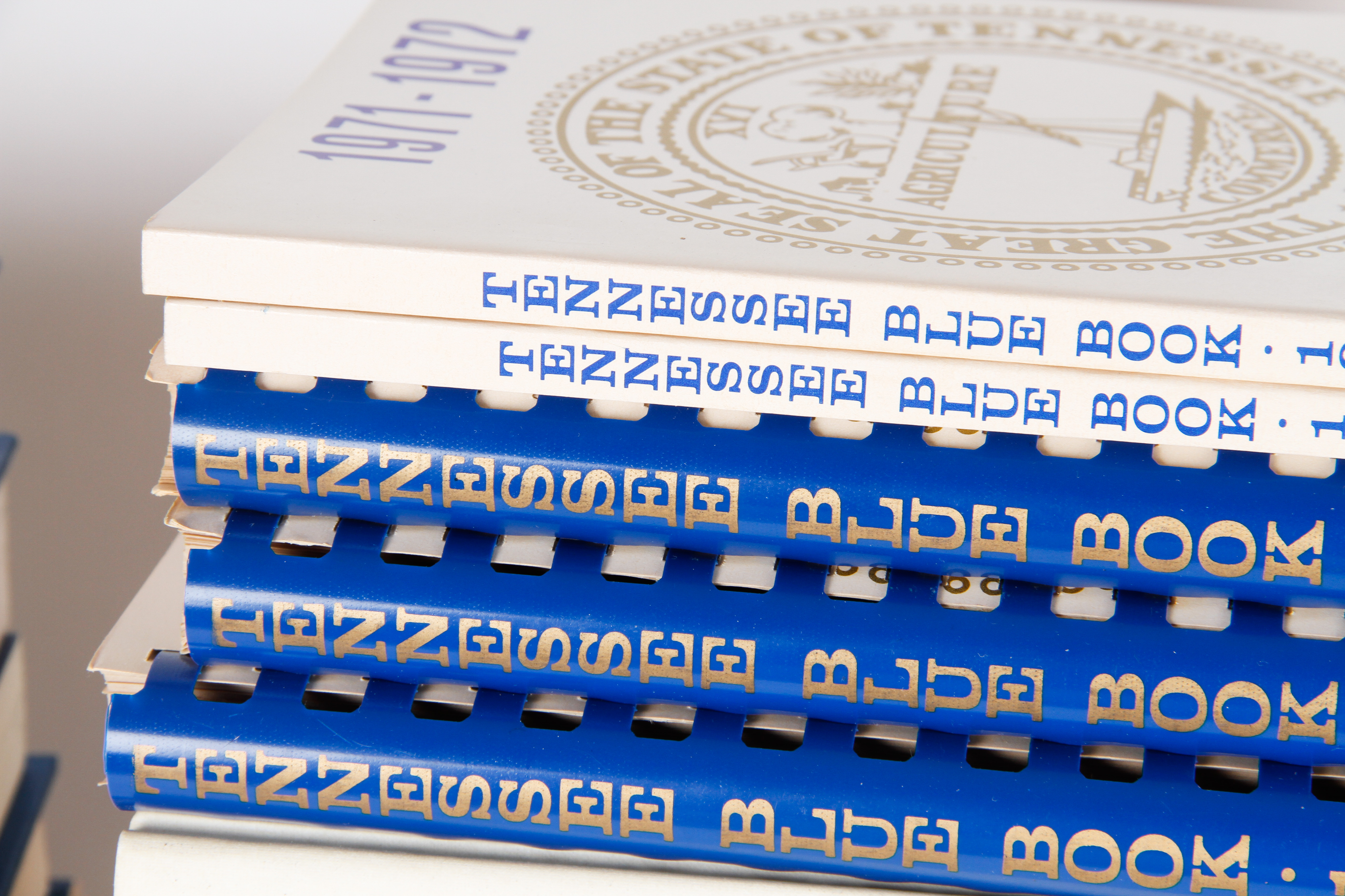Collection of Vintage Tennessee Blue Books