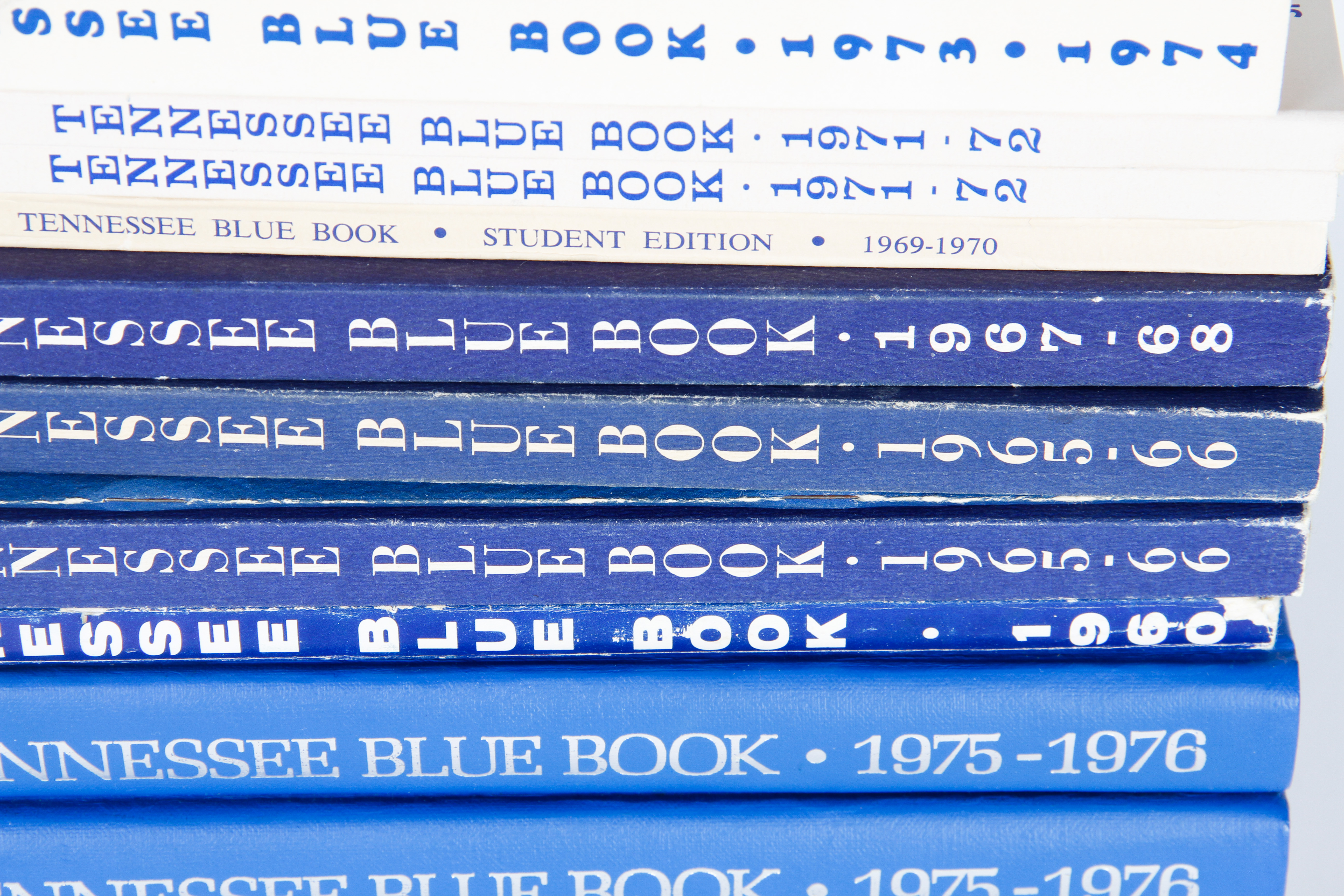 Collection of Vintage Tennessee Blue Books