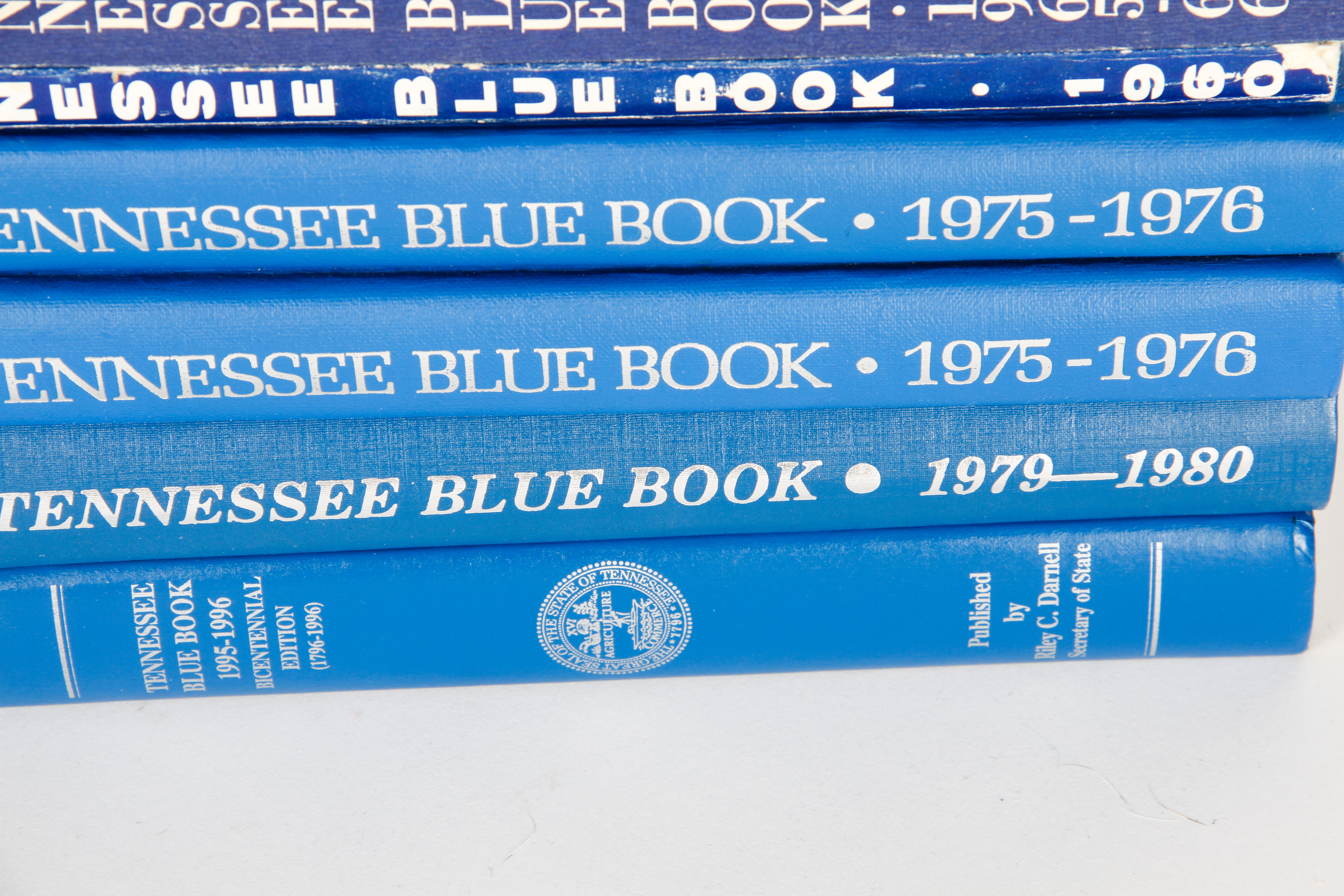 Collection of Vintage Tennessee Blue Books