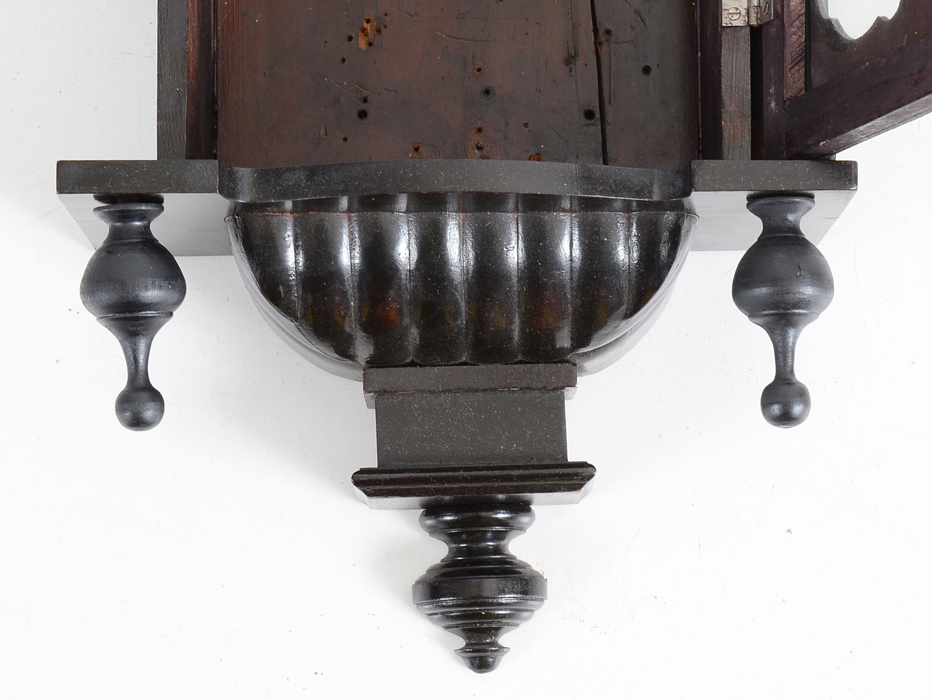 Antique Animated Monk Striking Bell Clock