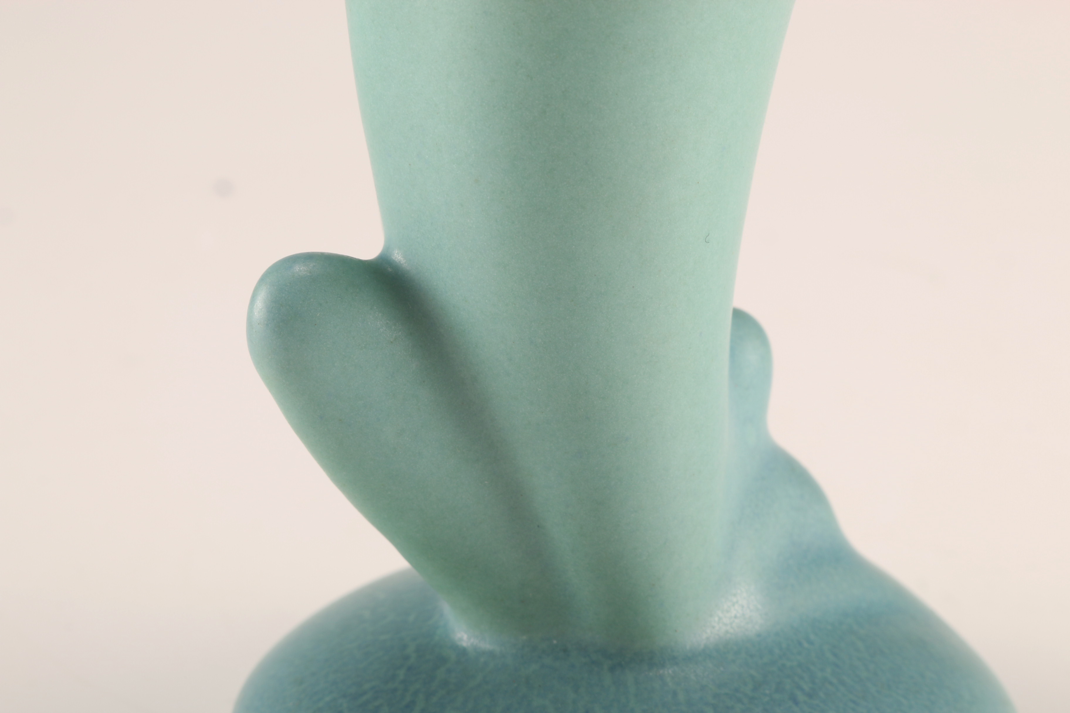 Van Briggle Pottery Vase and Dish