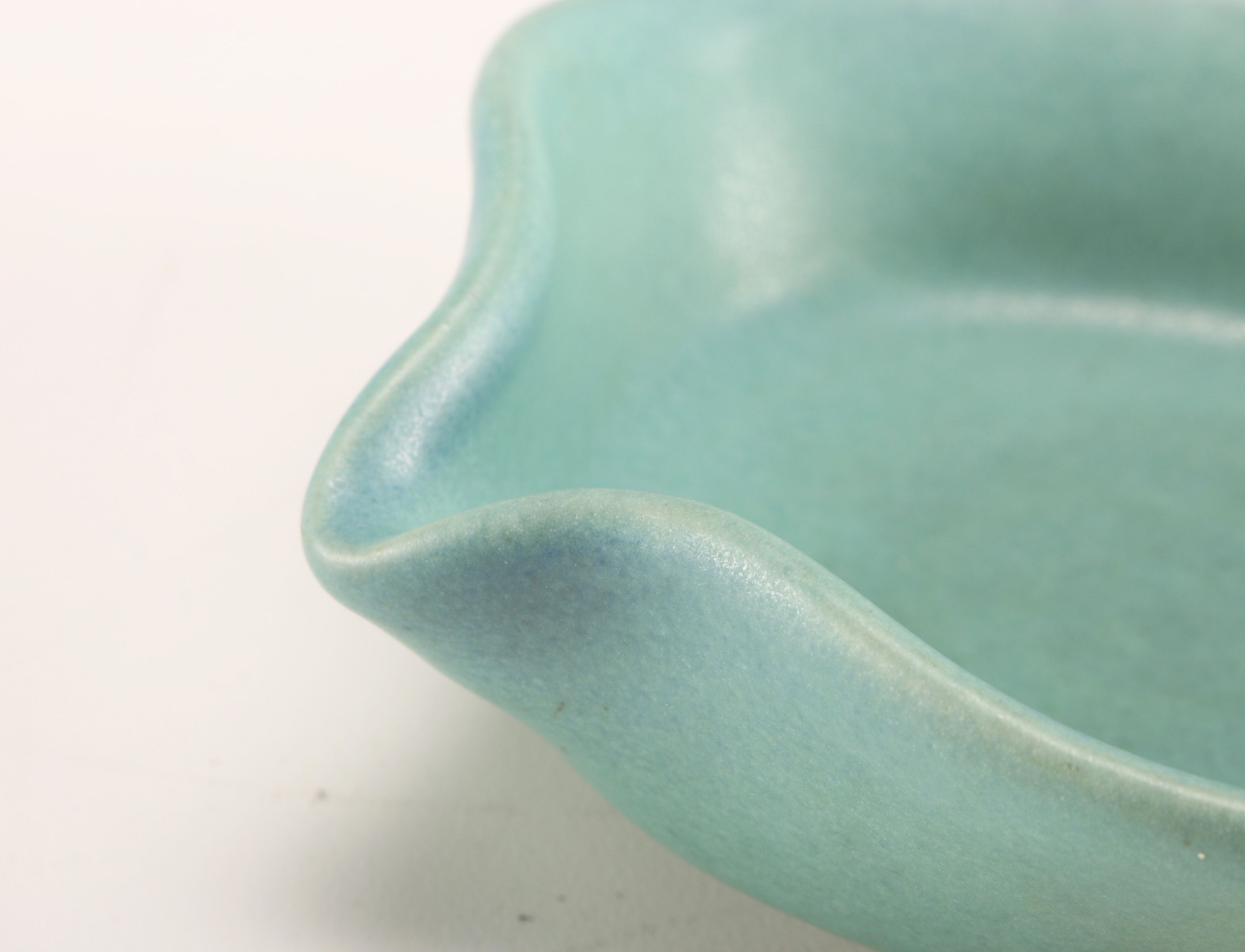 Van Briggle Pottery Vase and Dish