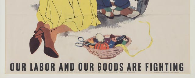 World War II Poster "Use It Up - Wear It Out - Make It Do!" -WVXU