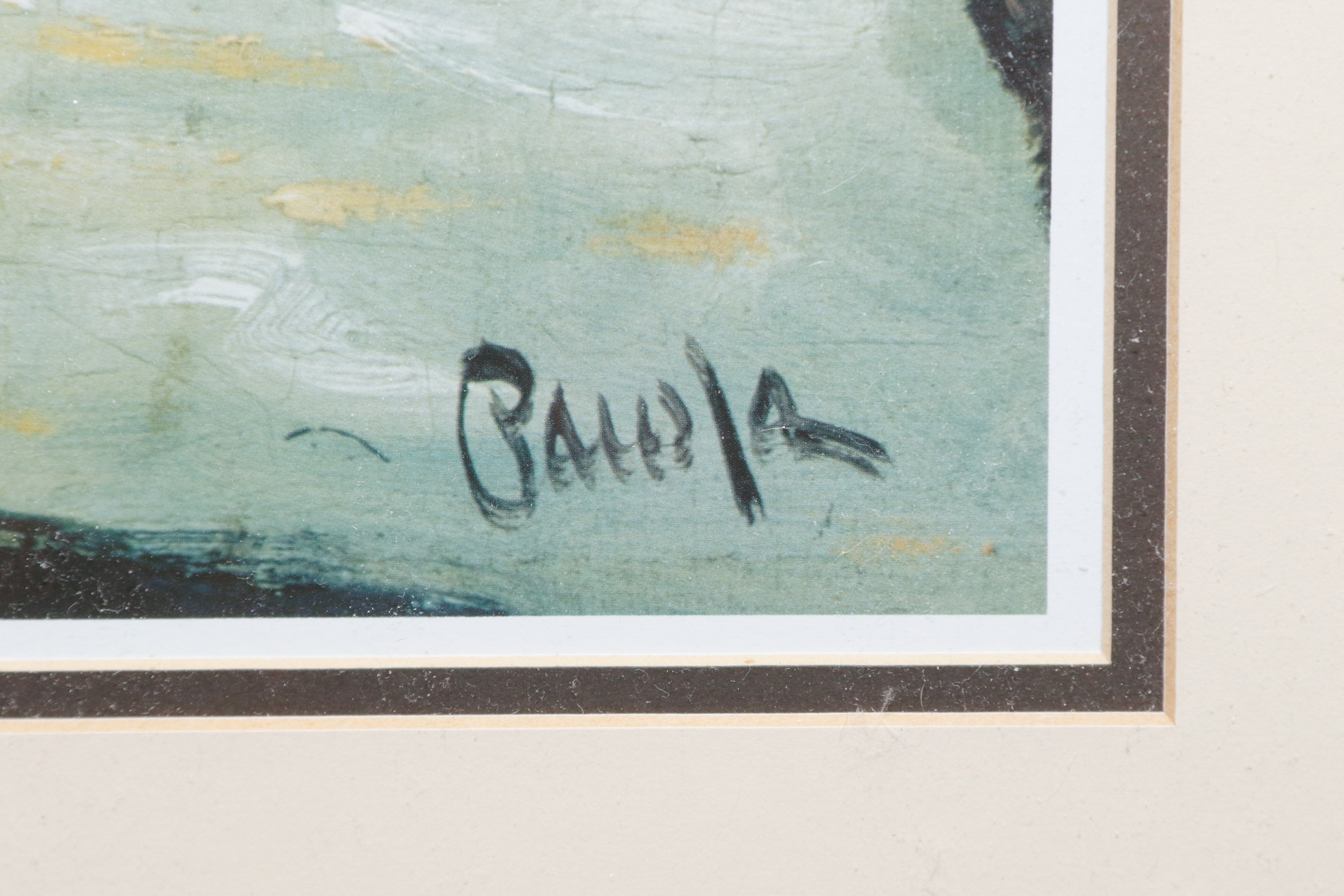 Frederick Pawla "Sailboat Santa Barbara" Framed Art Print