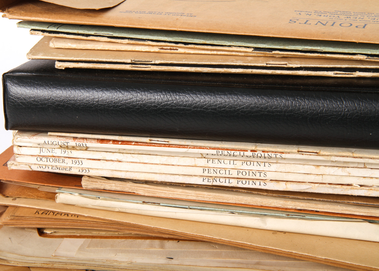 Vintage Emery Kanarik Architecture Drawings