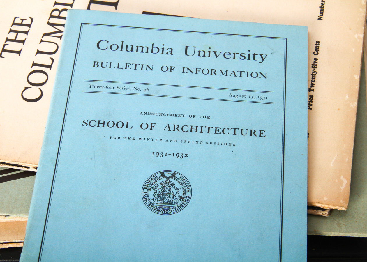 Vintage Emery Kanarik Architecture Drawings