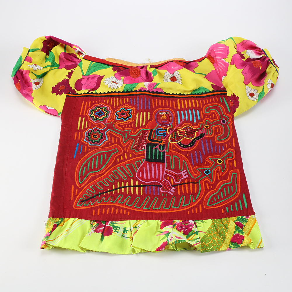 Handmade Panamanian Kuna Mola Blouse