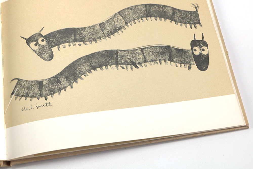 Book of Wood Block Paintings Titled "The Animal Fare" by Charles SMith