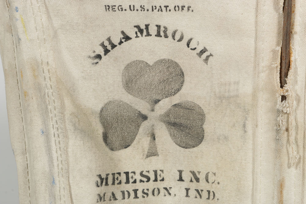 Vintage Canvas Mail Cart