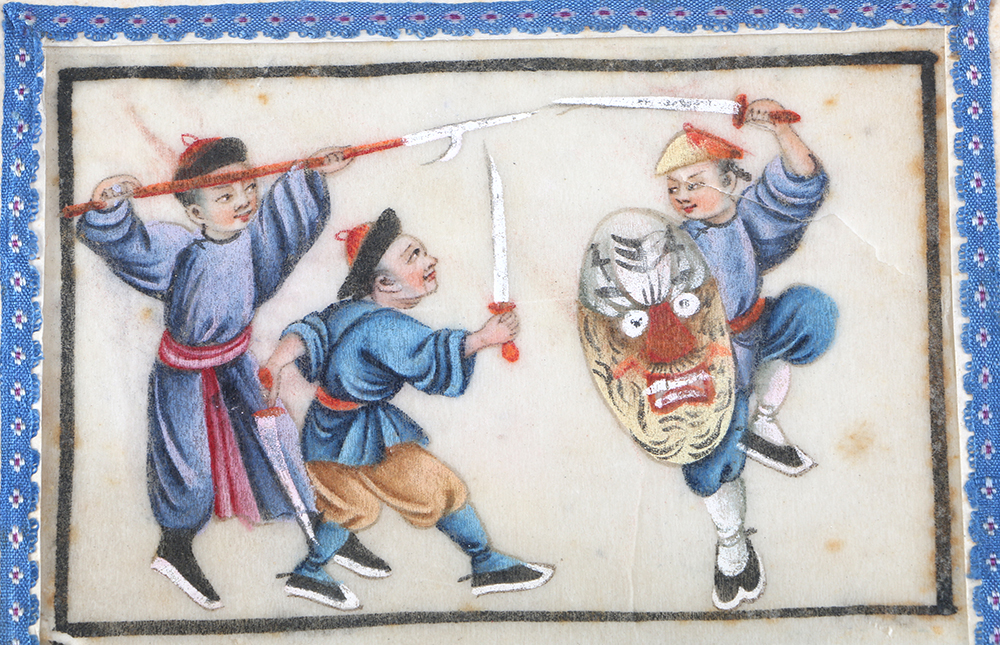 Japanese Watercolor Portraits Circa 1920's