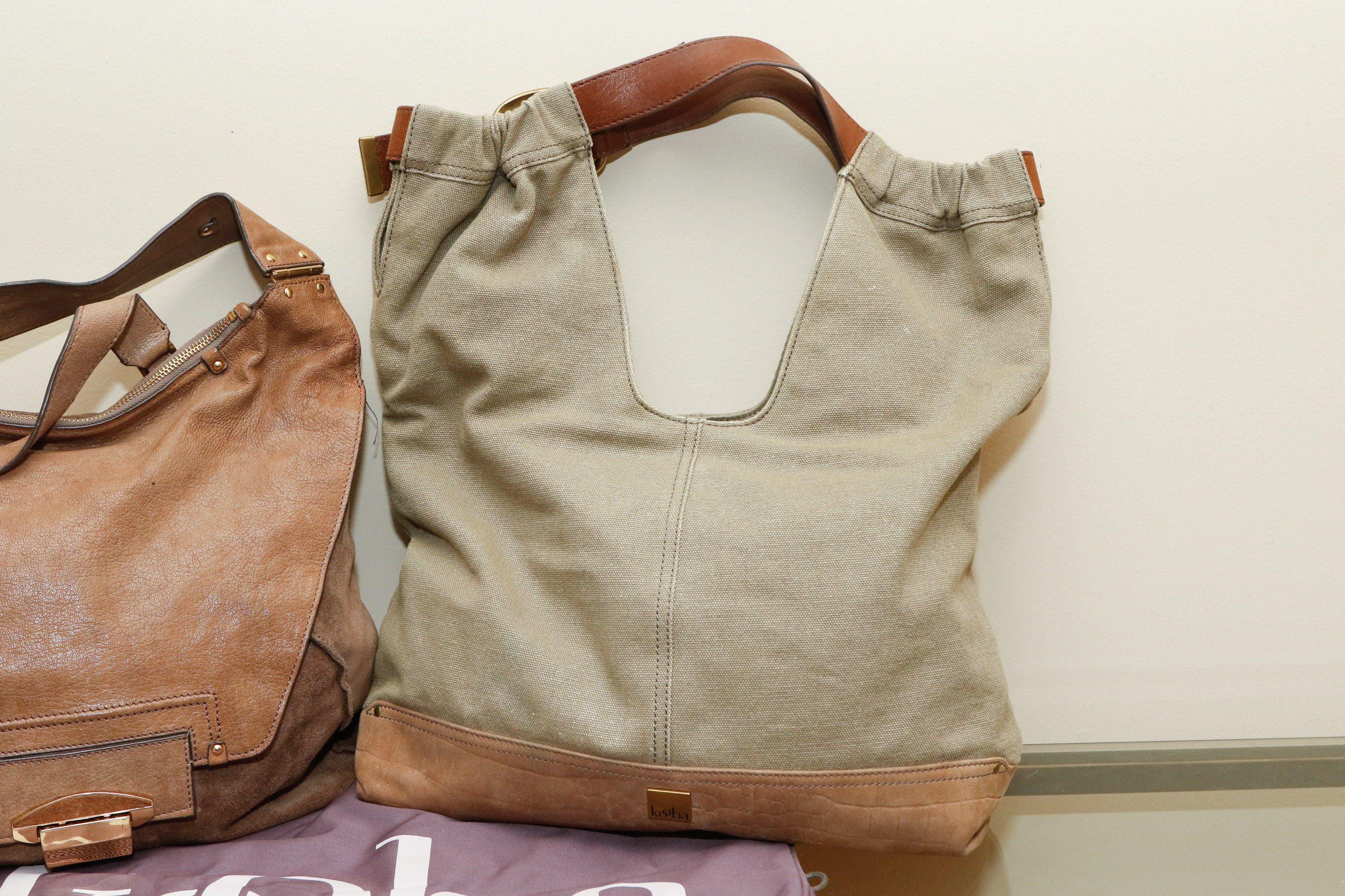 Pair of Kooba Satchel Handbags