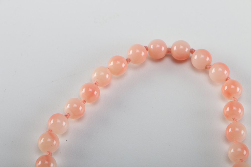 Assemblage of Salmon and Pink Costume Jewelry