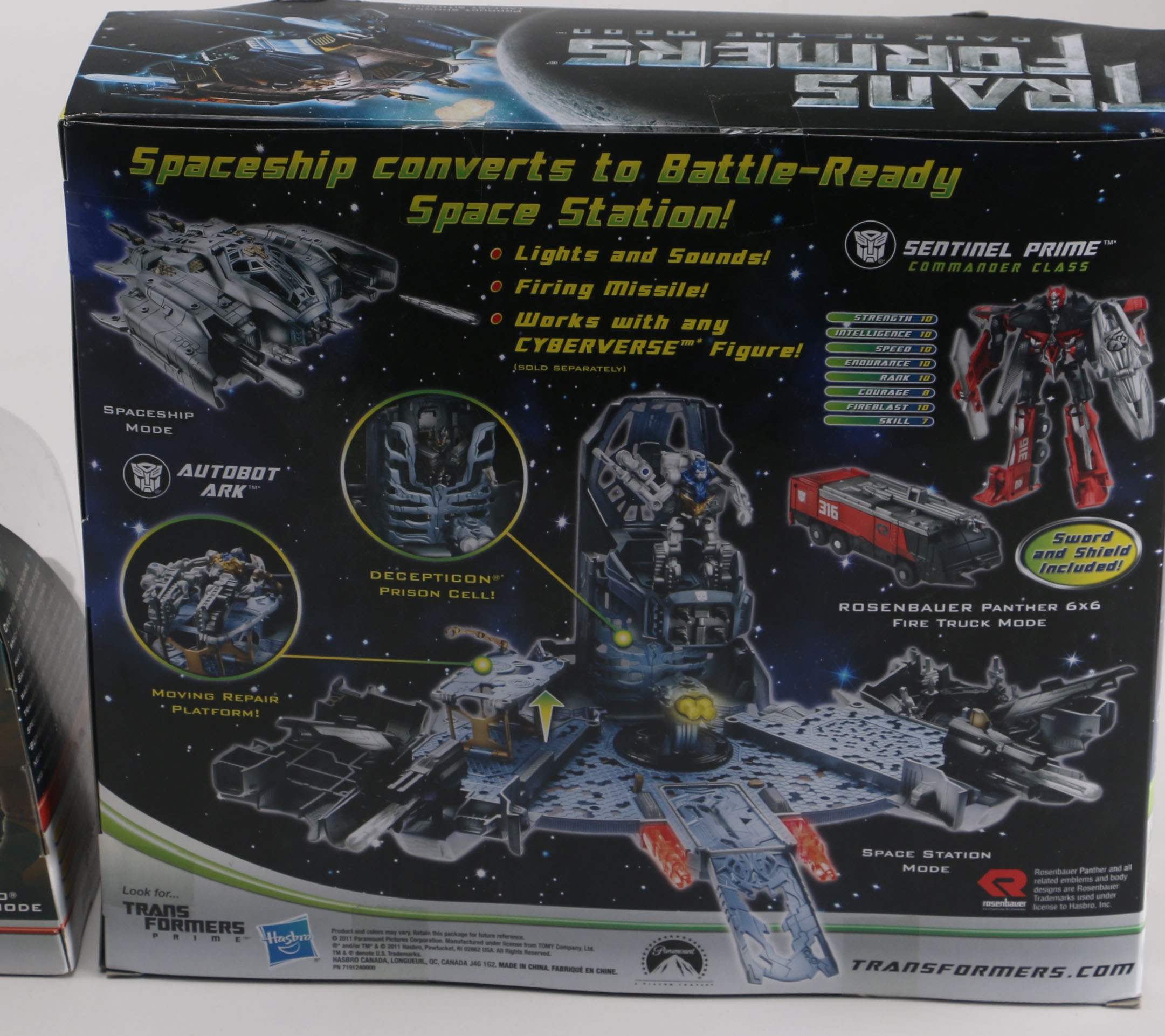 Transformers Dark of the Moon Bumblebee and Ark Toys