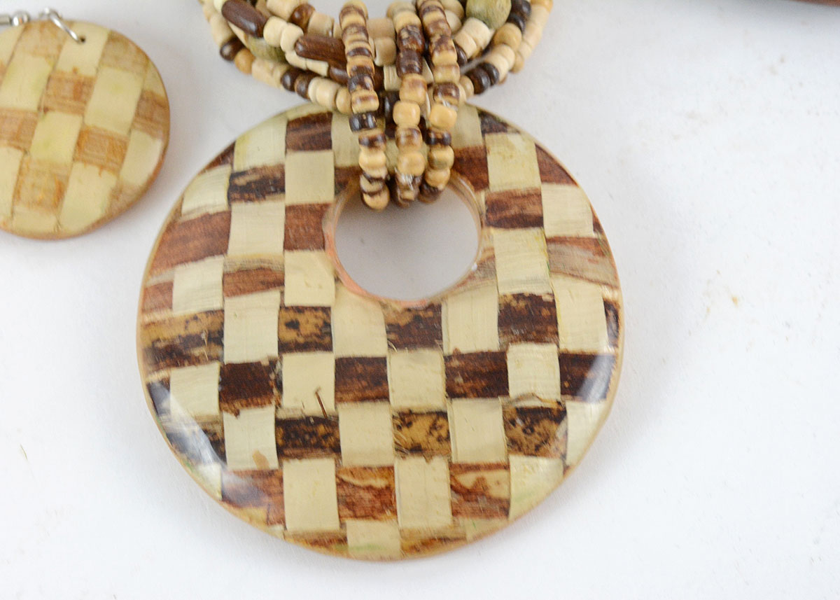 Assorted Wooden and Tribal Style Jewelry