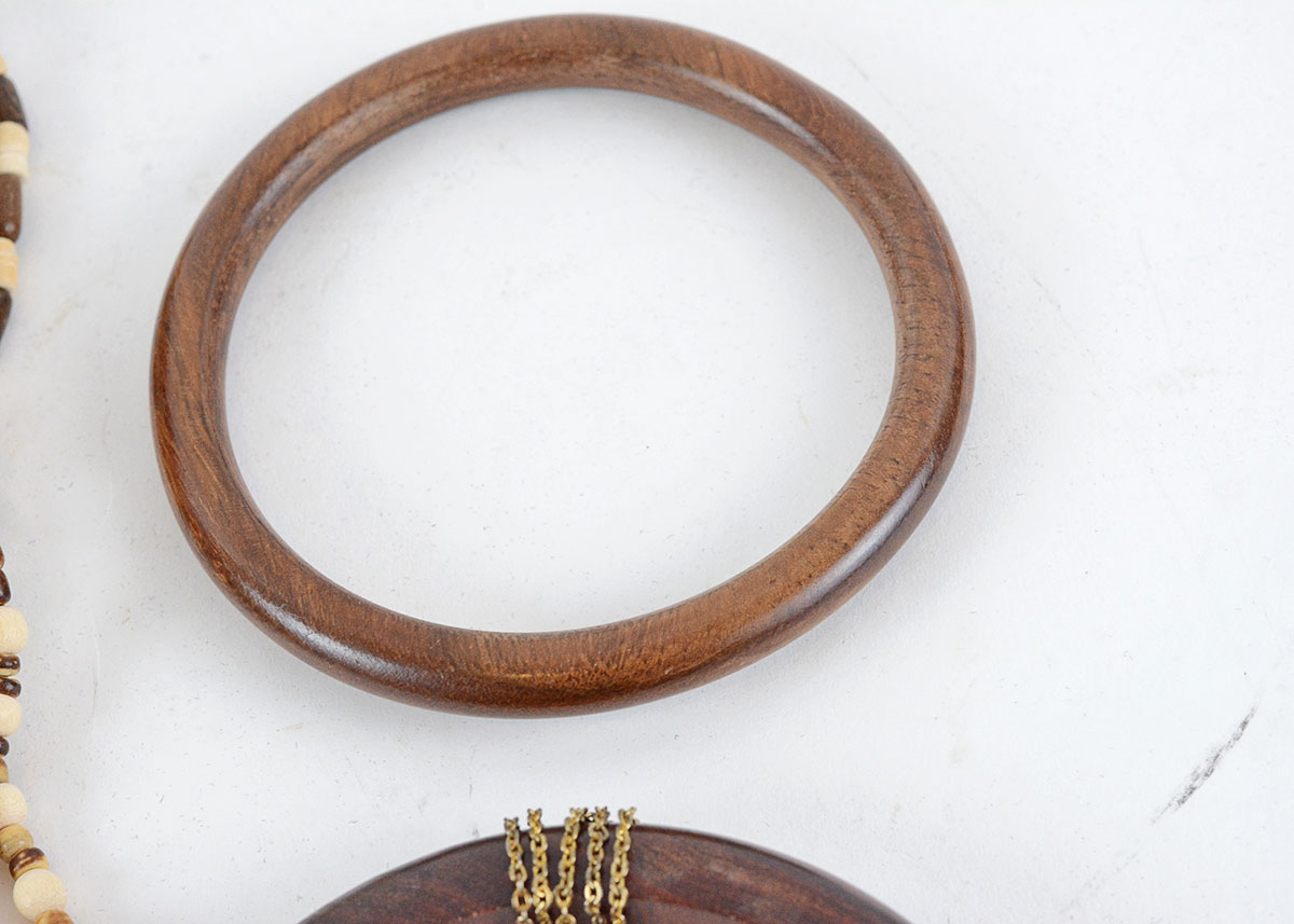 Assorted Wooden and Tribal Style Jewelry