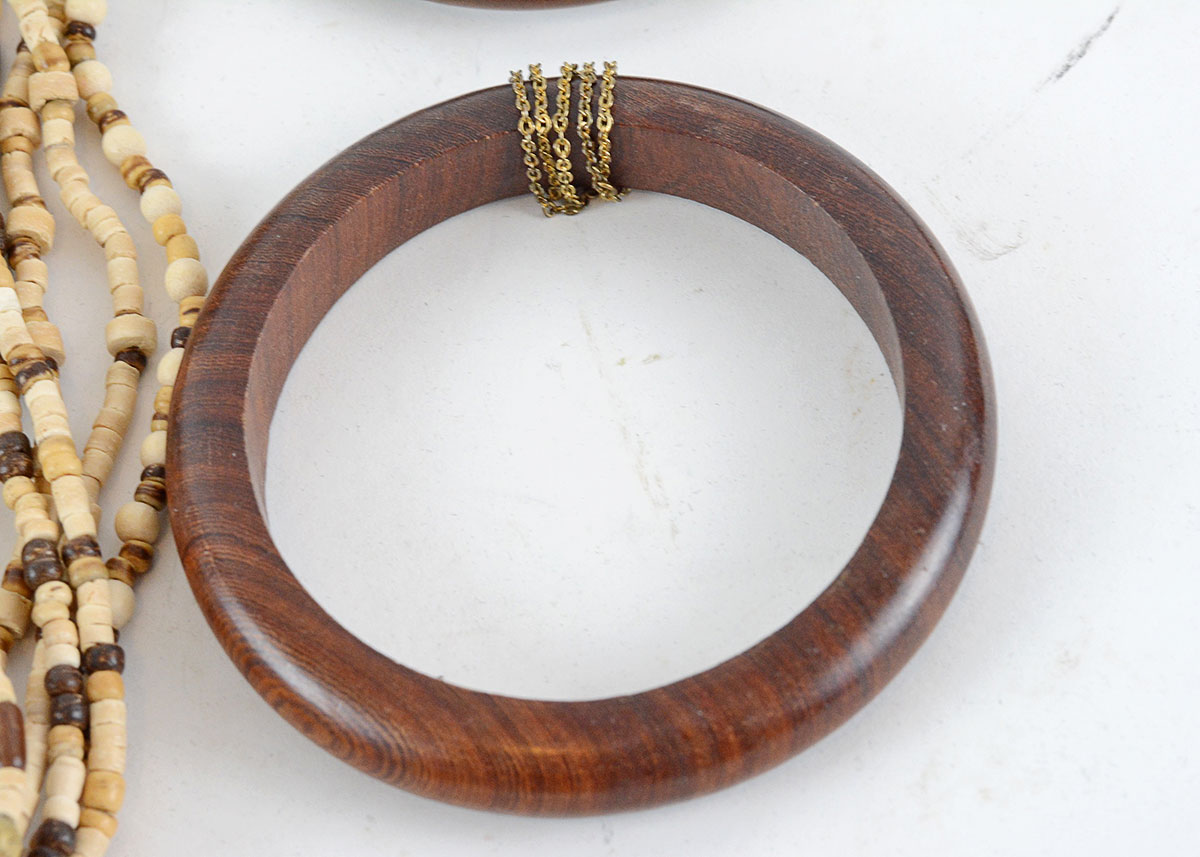 Assorted Wooden and Tribal Style Jewelry