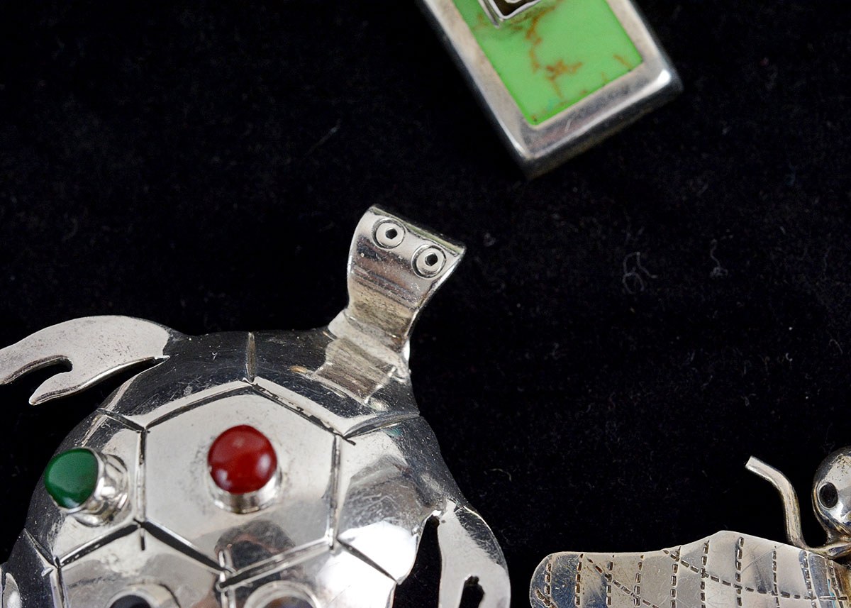 Sterling Silver Slides, Pendants, and Pins