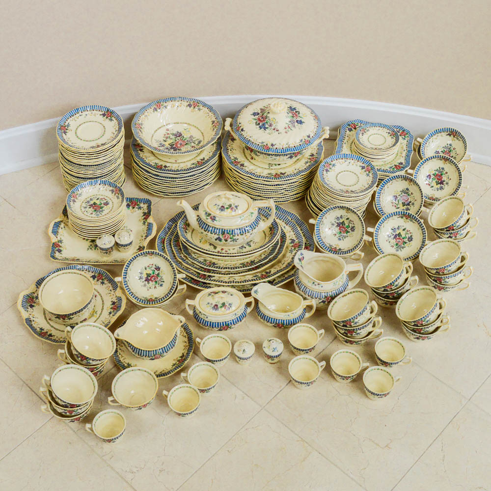 Large Collection of Royal Doulton China "The Vernon"