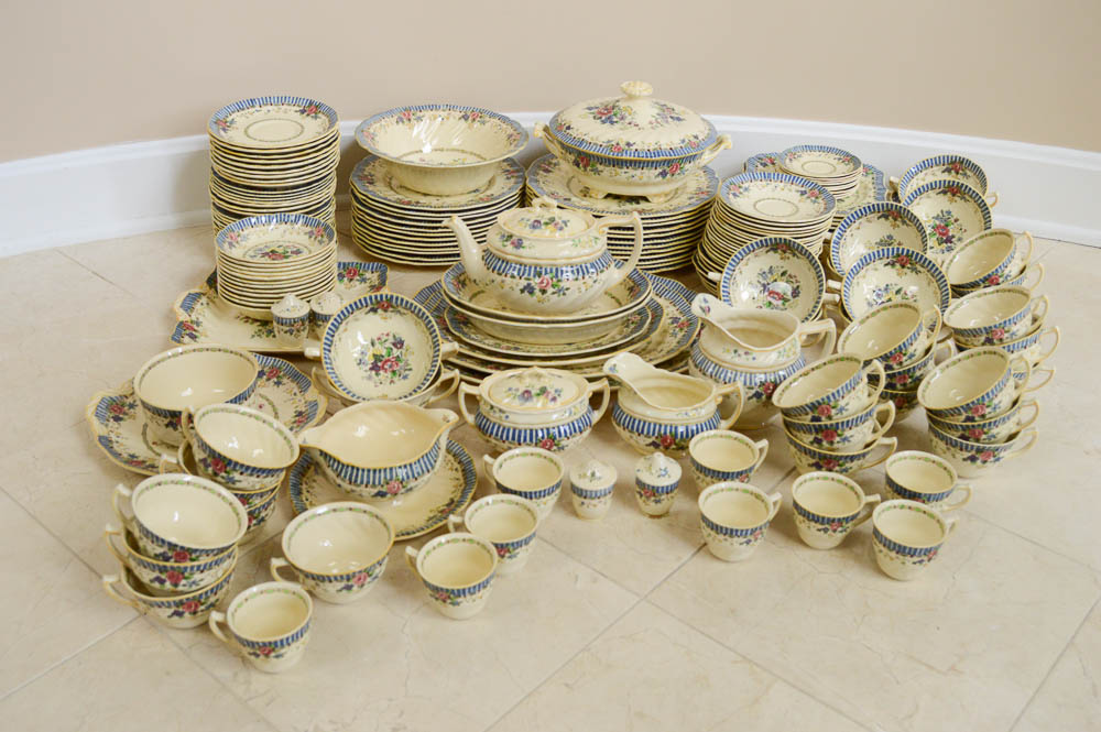 Large Collection of Royal Doulton China "The Vernon"