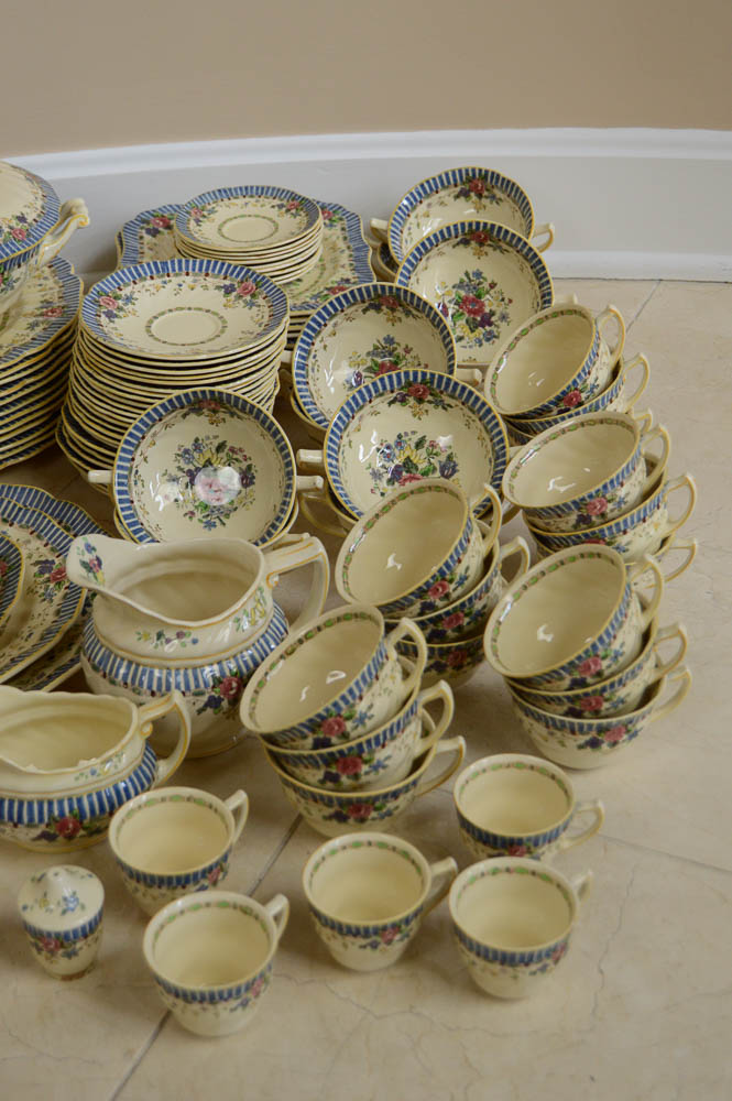 Large Collection of Royal Doulton China "The Vernon"