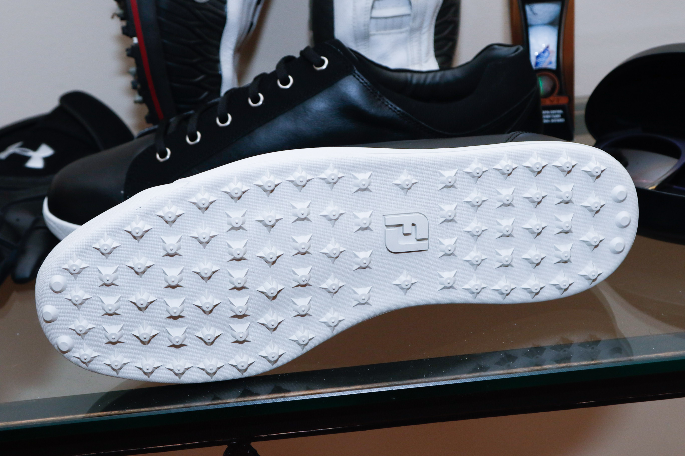 FootJoy and Nike Men's Golf Shoes with UnderArmour Golf Gloves