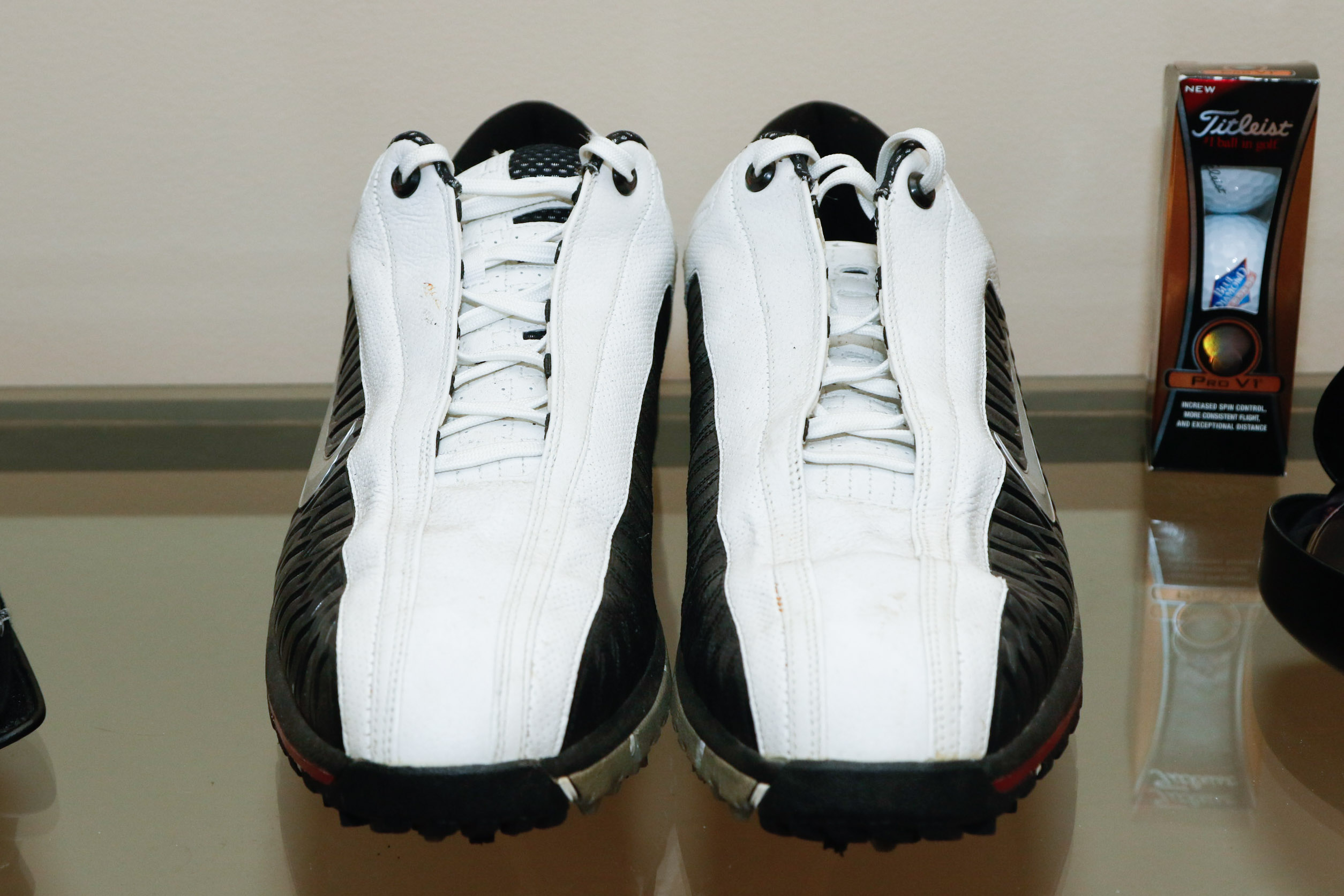 FootJoy and Nike Men's Golf Shoes with UnderArmour Golf Gloves