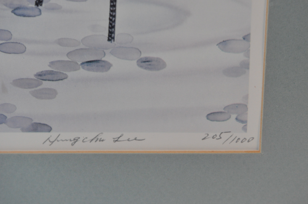 Hung Chu Lee Limited Edition Signed Offset Lithograph