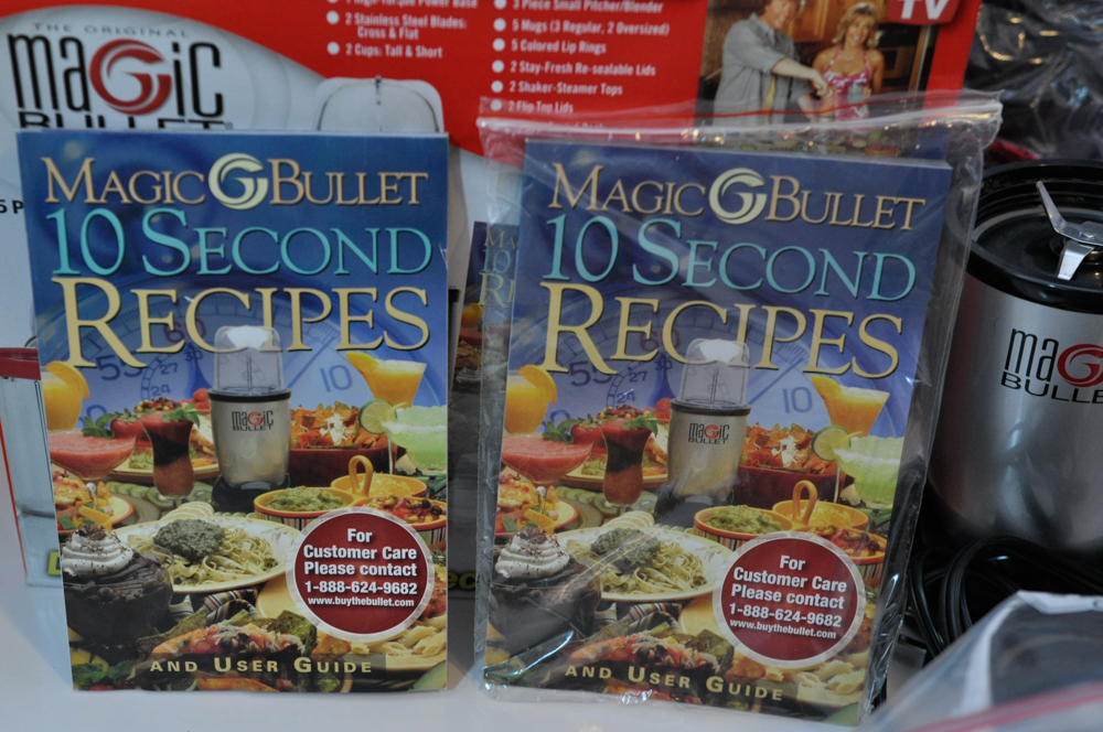 Magic Bullet Deluxe Food Processor and Accessories