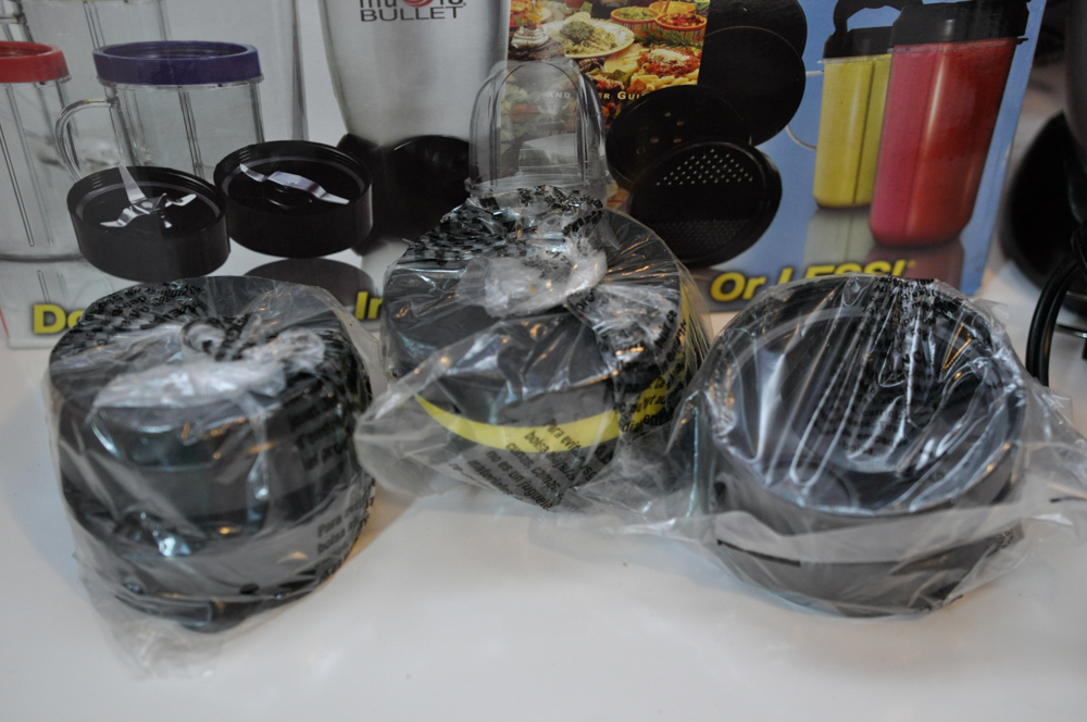 Magic Bullet Deluxe Food Processor and Accessories