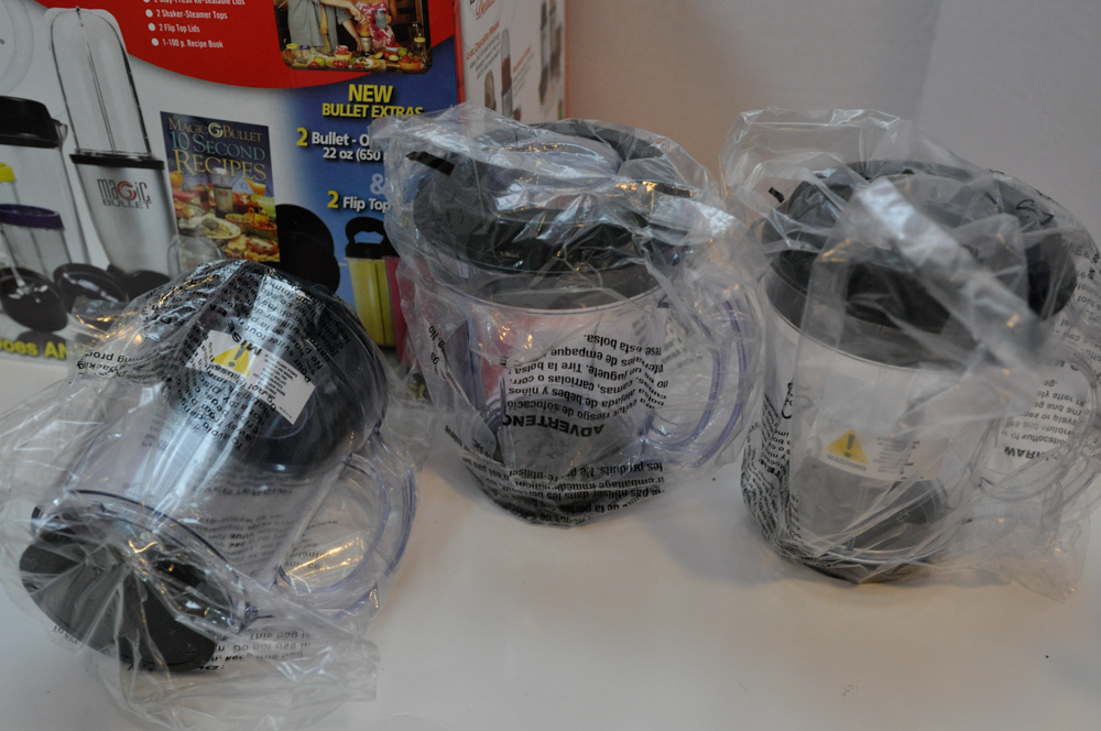 Magic Bullet Deluxe Food Processor and Accessories