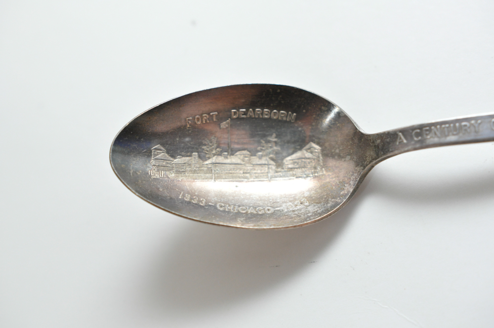 Vintage Silver Plate Spoon, Wendell Willkie Magazine and Vintage Guide to the Windsor Castle