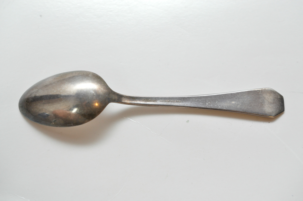 Vintage Silver Plate Spoon, Wendell Willkie Magazine and Vintage Guide to the Windsor Castle