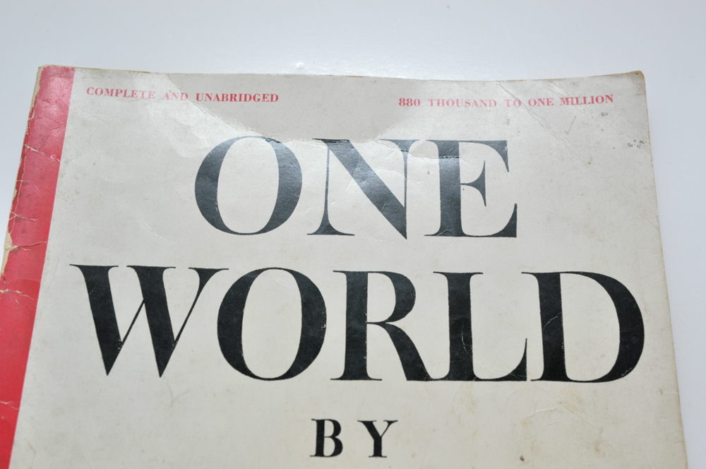 Vintage Silver Plate Spoon, Wendell Willkie Magazine and Vintage Guide to the Windsor Castle