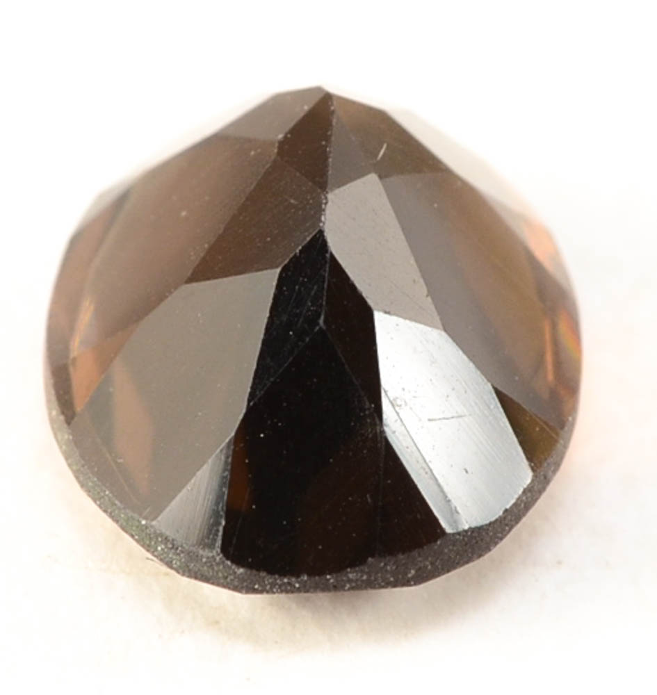 Loose 5.29 CTW Oval Cut Smoky Quartz Gemstone
