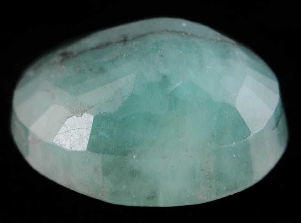 Loose 3.39 CTW Fracture Filled Oval Cut Emeralds