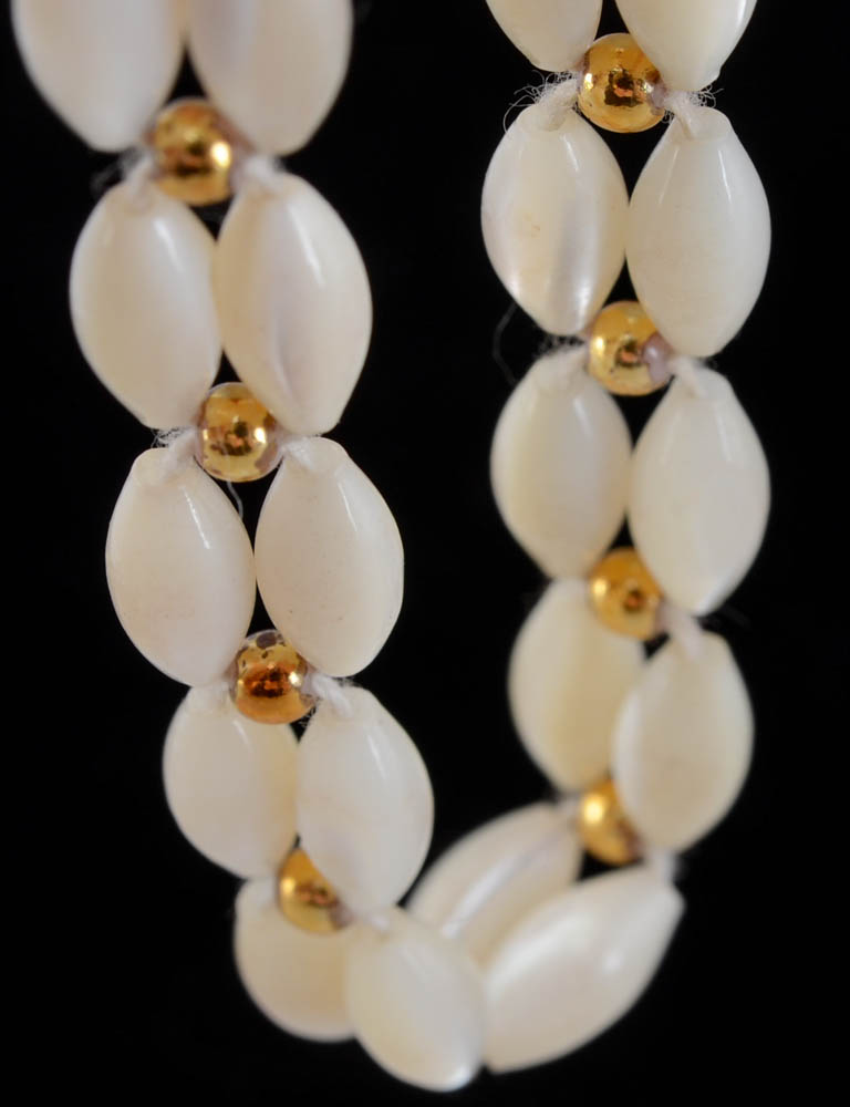 Mother Of Pearl Beaded Bracelet