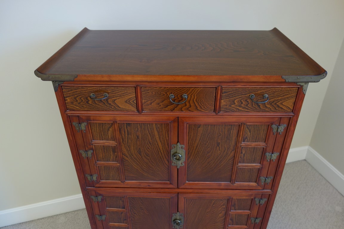 Vintage Korean Elm Chest