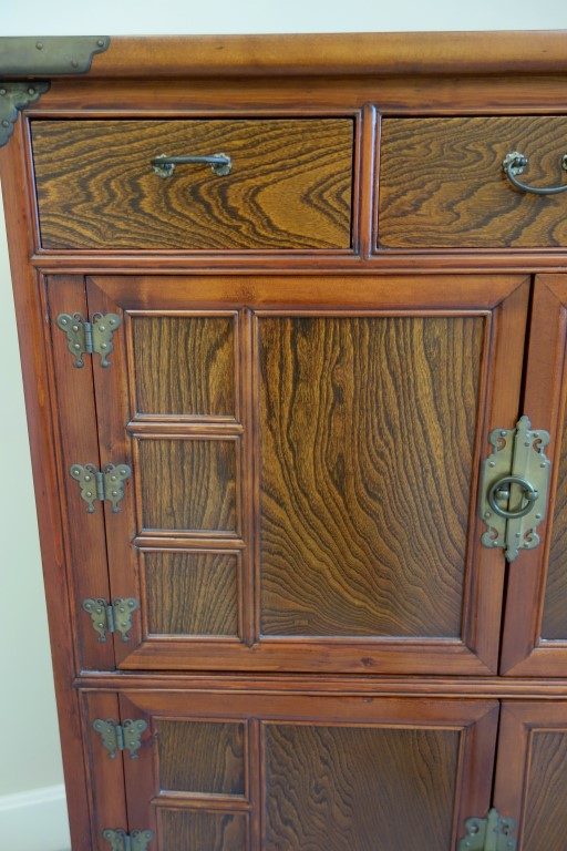 Vintage Korean Elm Chest