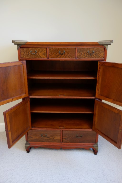 Vintage Korean Elm Chest