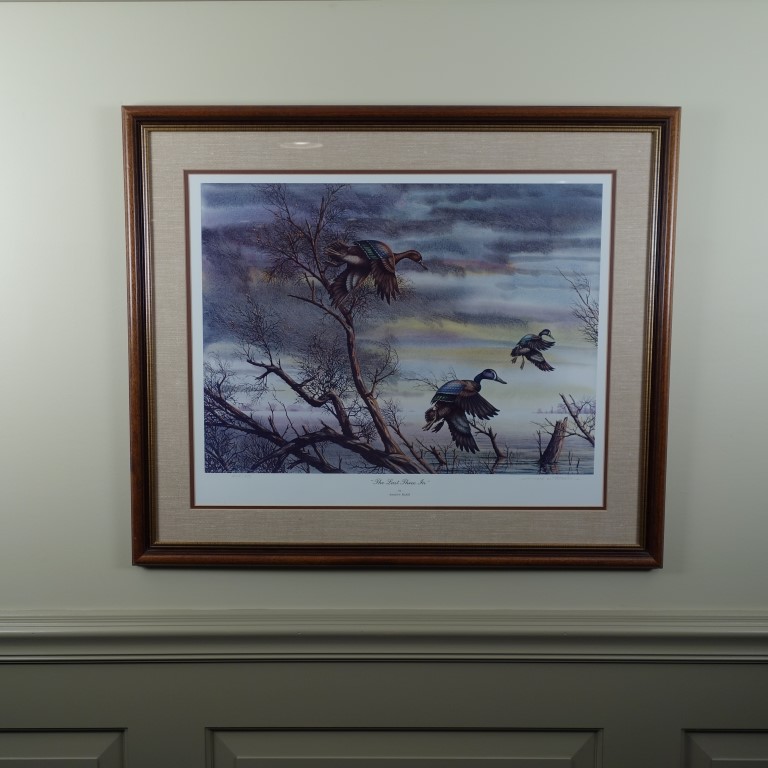 Donald W. Blais Limited Edition Print "The Last Three In"