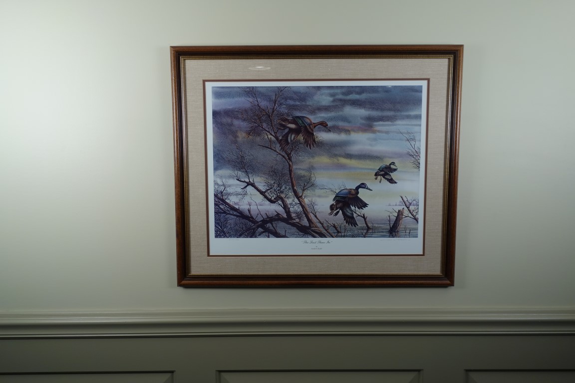 Donald W. Blais Limited Edition Print "The Last Three In"