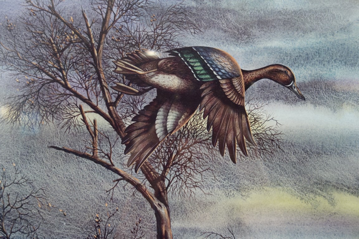 Donald W. Blais Limited Edition Print "The Last Three In"