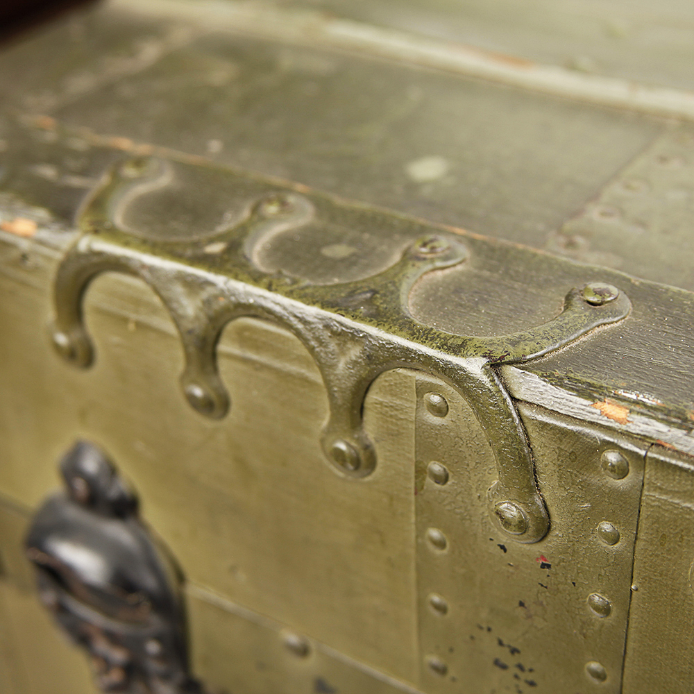 Green Vintage Trunk