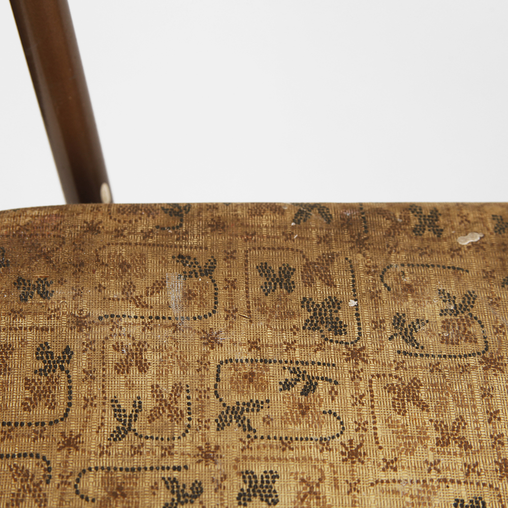 Vintage Vinyl Kitchen Stool