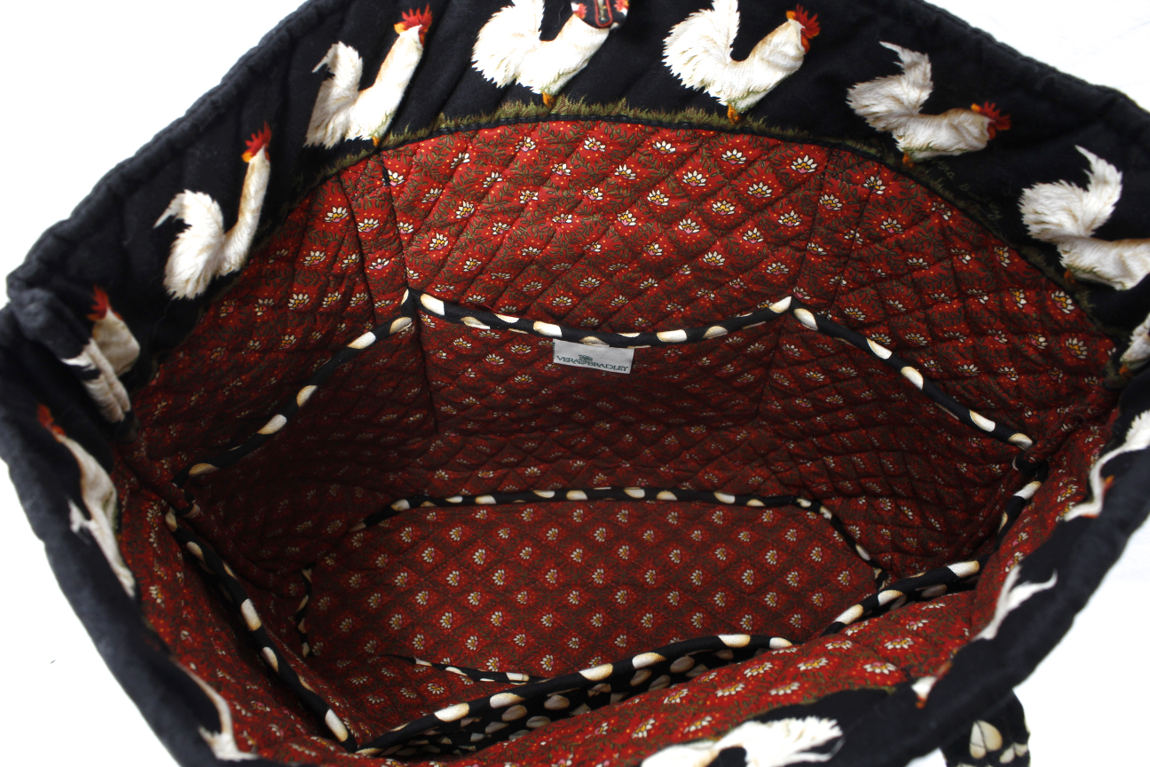 Five Pieces of Retired Vera Bradley "Chanticleer" Items