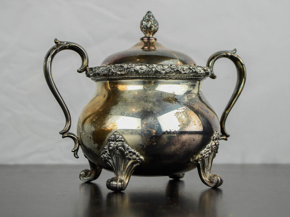 Wilcox International Silver Co. Silver Plate Tea and Coffee Set