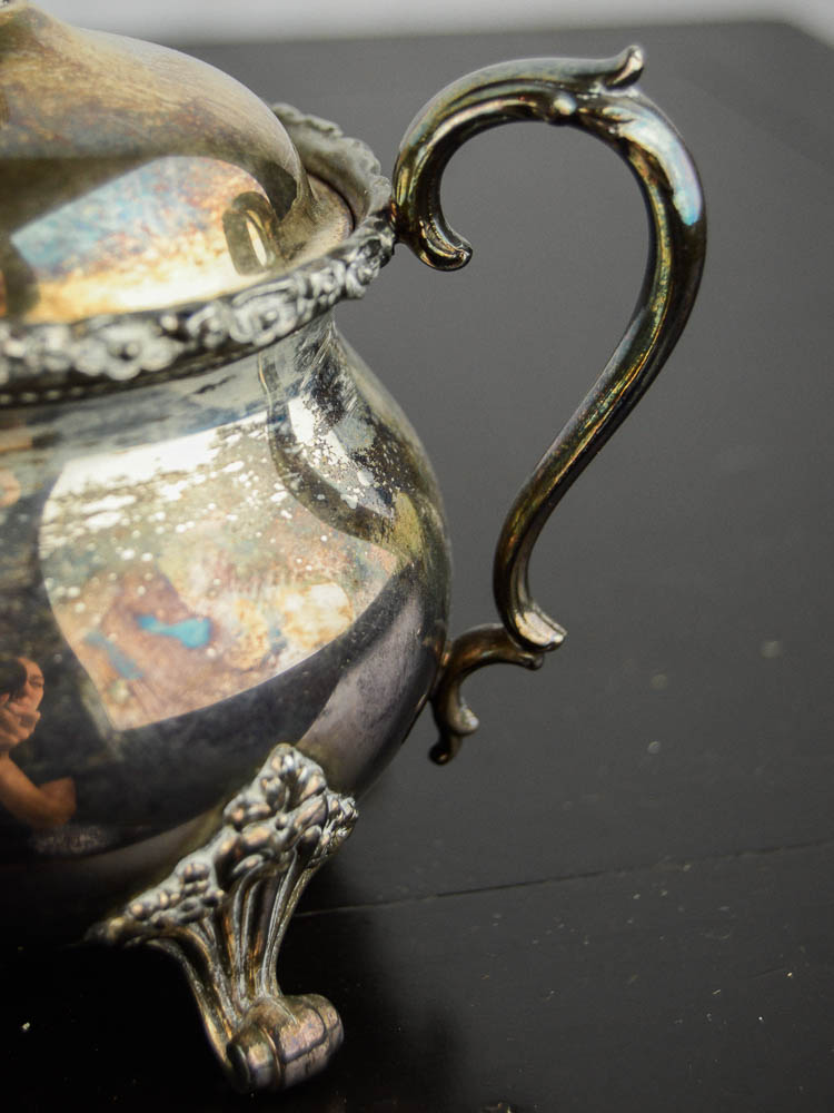 Wilcox International Silver Co. Silver Plate Tea and Coffee Set