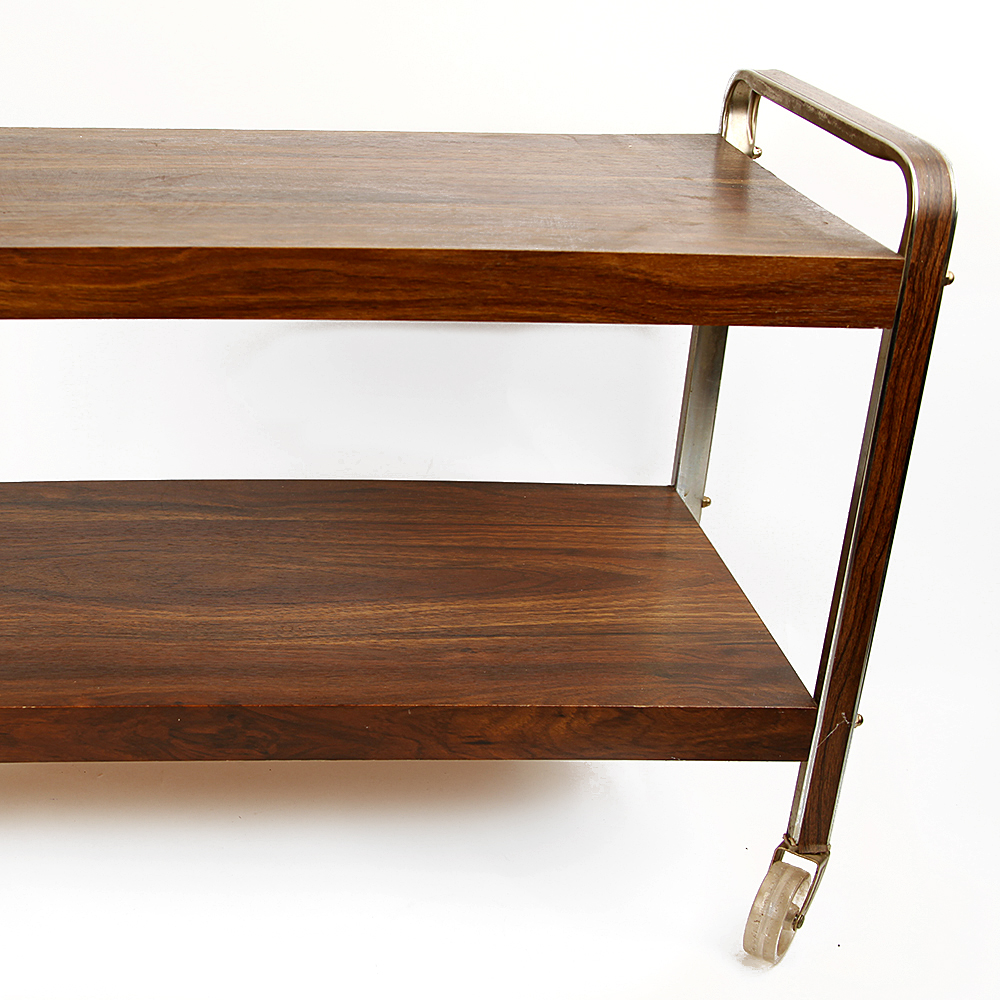 Small Vintage Rolling Cart